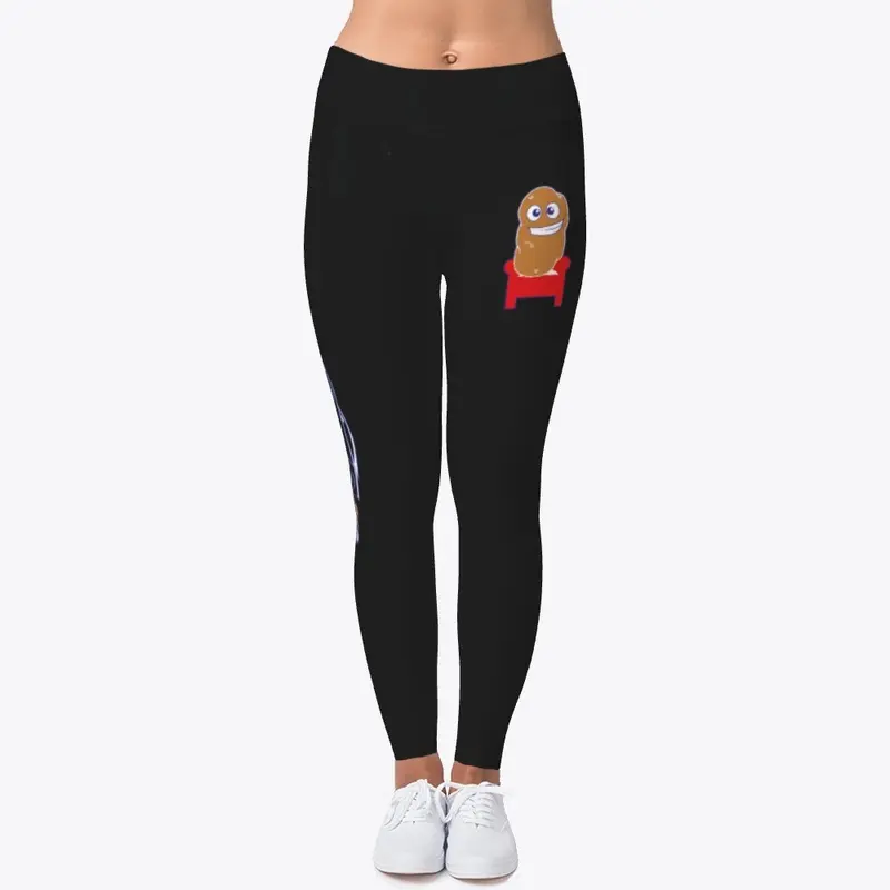 Couch Potato Virtual Car Show Leggings